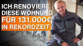 50 m² Wohnung in Rekordzeit entkernt – Jetzt startet die Renovierung!