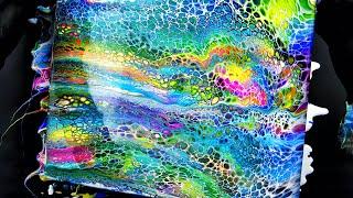 INCREDIBLE Acrylic Pouring Fluid Art, MUST SEE!