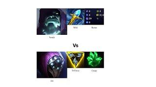 Rylai Yorick vs Jax Top Diamond [Sea Server]