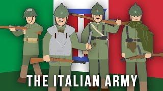 WWI Factions: The Italian Army