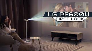 First Look: LG PF600U LED Projektor - Vielseitiger 3-in-1-Begleiter für jeden Raum mit webOS