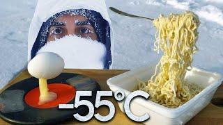 8 Crazy Experiments at -55°C, -67°F (The coldest city in the World: Yakutsk)