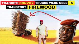 IBRAHIM TRAORE PURCHASED FIREWOOD PICKUP VEHICLES FOR HIS CONVOY INSTEAD OF EXOTIC SUVs