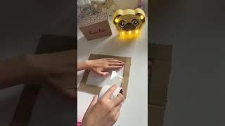 Kwiatowa ramka DIY #diy #flowers #frame #art #handmade #glitter #viral #shorts