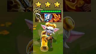 Tristana ⭐⭐⭐  + "Manazane"   #롤체 #tft #teamfighttactics