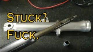 Stuck Screw? Fork you. - Yamaha XJ550