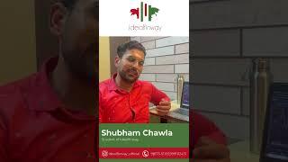 Idealfinway Testimonial || Shubham Chawla || Stock Market Technical Analysis