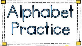 Alphabet Letter Formation and Sound Practice