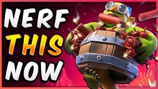 CLASH ROYALE NEEDS to NERF THESE CARDS IMMEDIATELY!