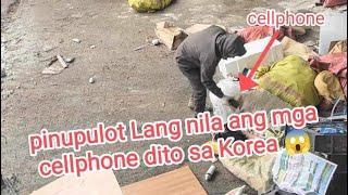 ang gaganda pa ng mga cellphone tinatapon lang sa korea