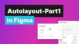 Figma with #Designstart: How to use autolayout in Figma - Part 1 #figma #figmatutorial #autolayout