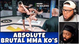 CLUTCH GONE ROGUE REACTS TO Top 10 Rarest Knockouts in MMA History!