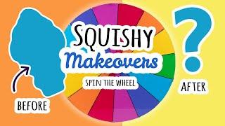 Squishy Makeovers: Spin The Wheel | Fixing Your Squishies #25