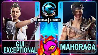 MK1 Gui Exceptional (ASHRAH) VS Mahoraga (HAVIK)Mortal Kombat 14K 60ᶠᵖˢ