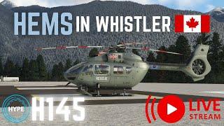 HPG H145 HEMS Action Pack Expansion Random Emergencies Live Stream Microsoft Flight Simulator