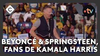 Beyoncé & Springsteen, fans de Kamala Harris  - L’Œil de Pierre Lescure - C à vous - 24/10/2024