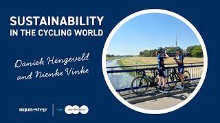 Daniek Hengeveld & Nienke Vinke of Team DSM-Firmenich talk about sustainability in the cycling world