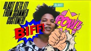 BLAXIT GETS RARS CLARTED IN HER OWN OFFICE BY SCAMMED CUSTOMER! #blaxit