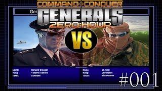 C&C Zero Hour Challenge #001 - General Granger vs Dr. Trax - [FullHD][Deutsch]