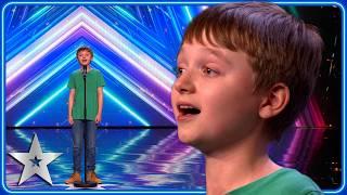 Cormac Thompson has voice of angel with 'Run' cover | Unforgettable Audition | Britain's Got Talent