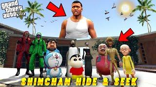 Shinchan And Doraemon Playing Hide And Seek With Franklin In Gta 5|Part 3|Mr SASI|