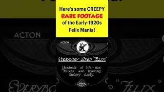Felix the Cat - CREEPY Rare 1920s Footage