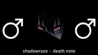 shadowraze - death note【RIGHT VERSION】 Gachi Remix