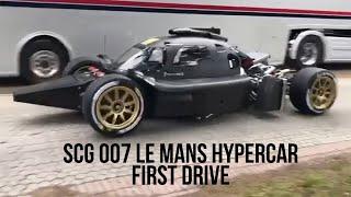 SCG 007 Le Mans Hypercar - First drive