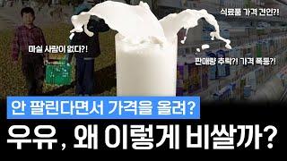 수입 우유 넘치는데 배짱 장사하나... 국산우유 대체 왜 비싼 걸까? (feat.수입멸균우유)