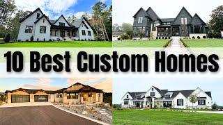 10 Best Custom Homes I've Seen In 2024 (Part 2)