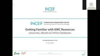 KMC Training: Getting to Know KMC Resources (21 June 2021)