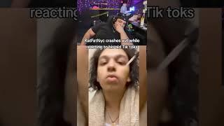 #shamnyc #funny #fyp #shorts sham crashes out reacting to his old tiktoks