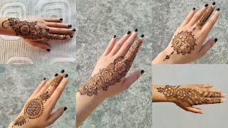 5 New stylish back hand mehndi design | Easy & simple mehndi design | Mehndi ka design | Mehndi