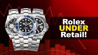 20 Rolex Watches Selling BELOW Retail!