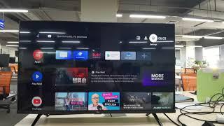 Quick Panel Demo on TCL Android TV