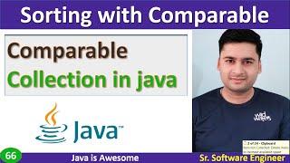 Sorting on collection using comparable interface
