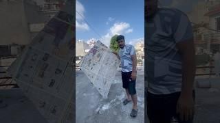 Newspaper Kite Flying #kiteflying