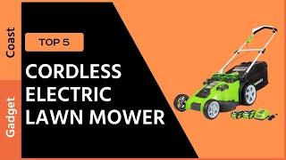  Top 5: Best Cordless Electric Lawn Mower [Tested & Reviewed]