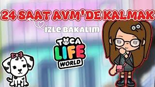 24 SAAT AVM'DE KALMAK /TOCA LİFE WORLD TÜRKÇE/