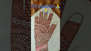 #shorts||bridal mehndi ||Rajasthani mehndi design #shorts mehndi || mehndi by mhi #mehndi shorts