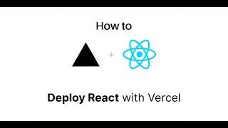 How to deploy React.js application in vercel.