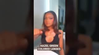 The most natural colored contact lenses - Opulent Lenses Hazel Green