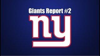 Giants Report #2 (Draft News, B-Marsh cut, Rosen vs Barkley)