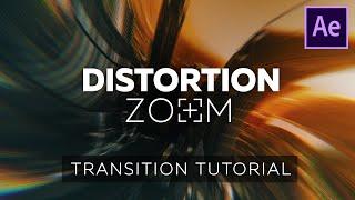 Smooth Distortion Zoom Transition - After Effects Tutorial  - Like Handy Seamless Transitions