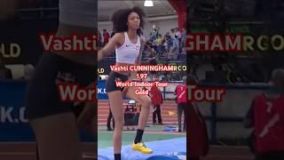 Vashti CUNNINGHAM ️️ High Jump – 1.97 #sports #athletics #viral