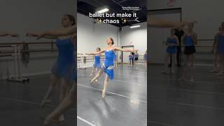 BALLET NOT BALLETING  #ballet #fail #funny #balletclass