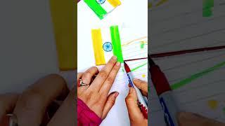 Flag Card/ #republicday #shorts #art #viral #drawing #greetingcard