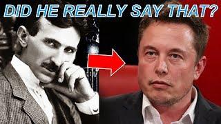 Elon Musk on Nikola Tesla – What He Said May Shock You...
