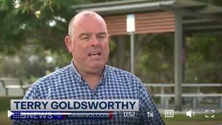 Ch 9 News interview with Dr Terry Goldsworthy on increasing crime on the Gold Coast.