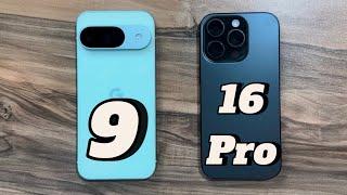 Google Pixel 9 vs iPhone 16 Pro